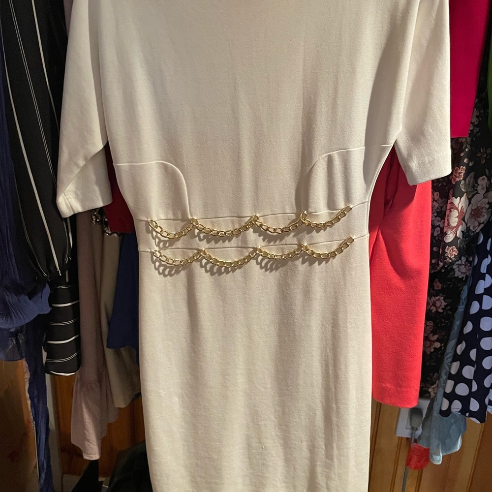 White dress